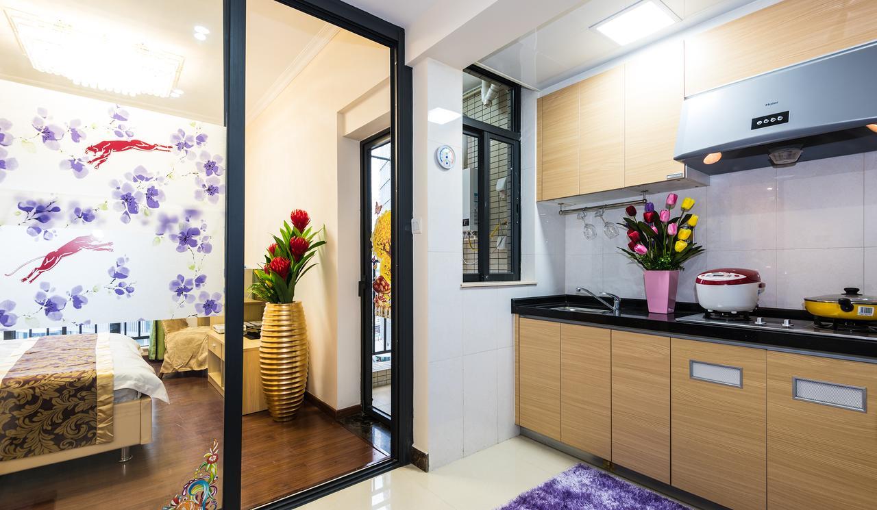 Pazhou Laiste International Aparthotel Canton Fair Complex Branch Exteriör bild
