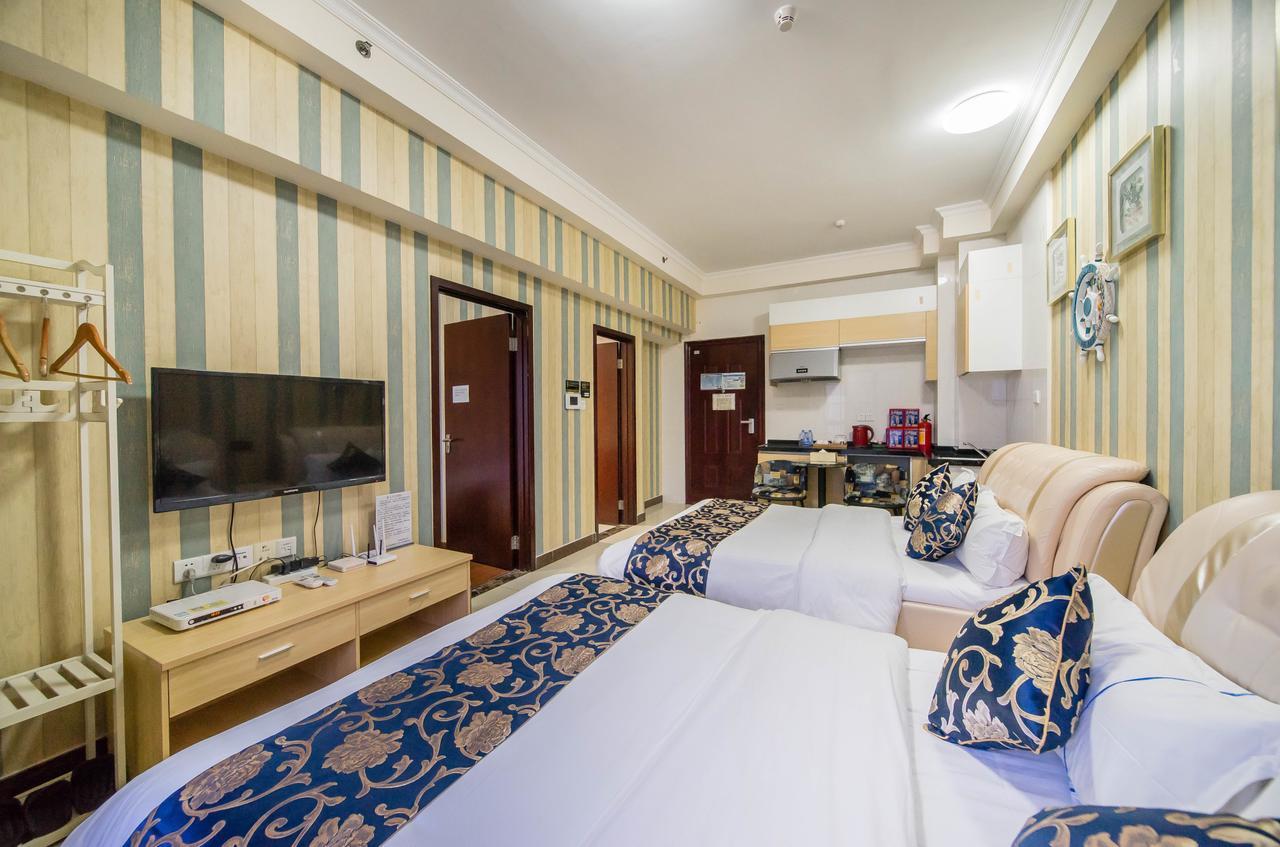 Pazhou Laiste International Aparthotel Canton Fair Complex Branch Exteriör bild