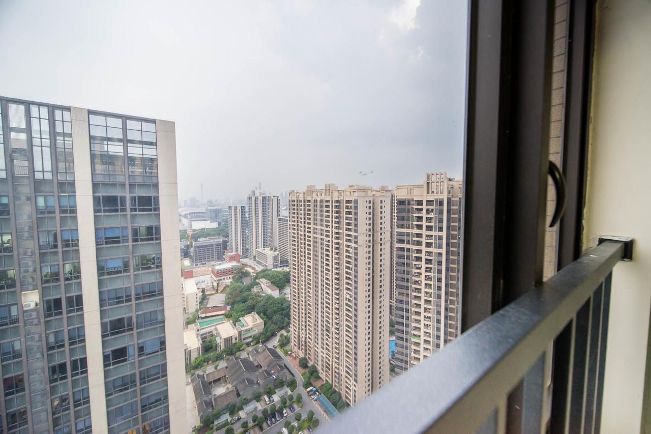 Pazhou Laiste International Aparthotel Canton Fair Complex Branch Exteriör bild