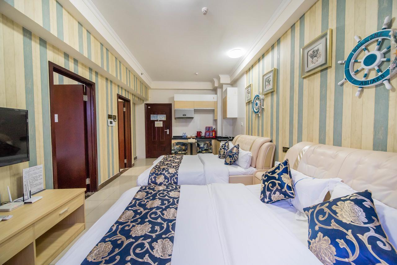 Pazhou Laiste International Aparthotel Canton Fair Complex Branch Exteriör bild