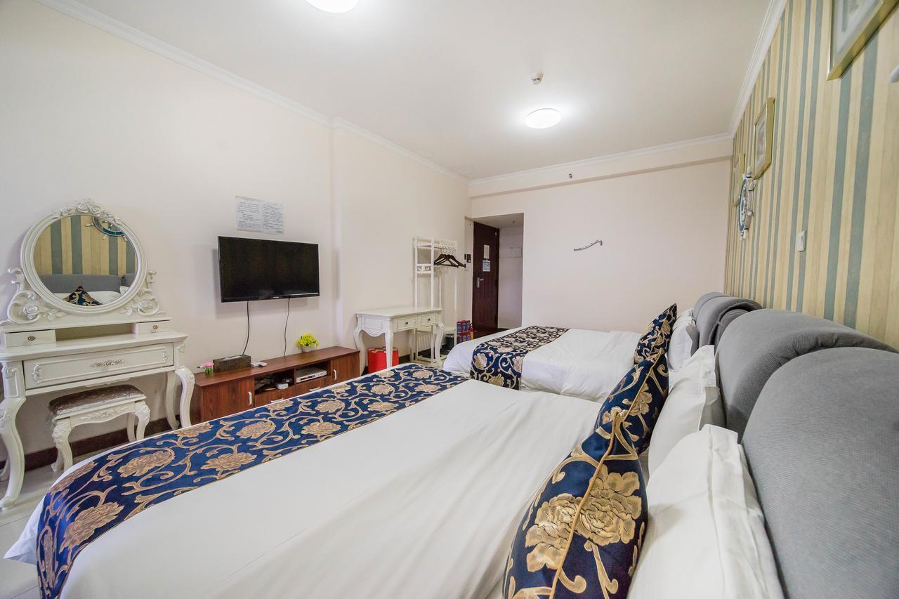 Pazhou Laiste International Aparthotel Canton Fair Complex Branch Exteriör bild