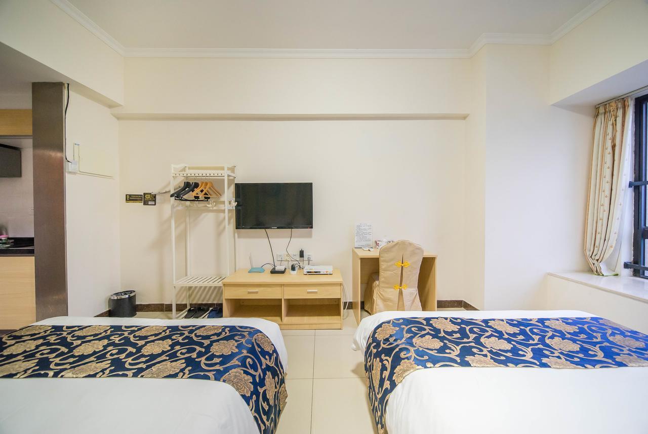 Pazhou Laiste International Aparthotel Canton Fair Complex Branch Exteriör bild