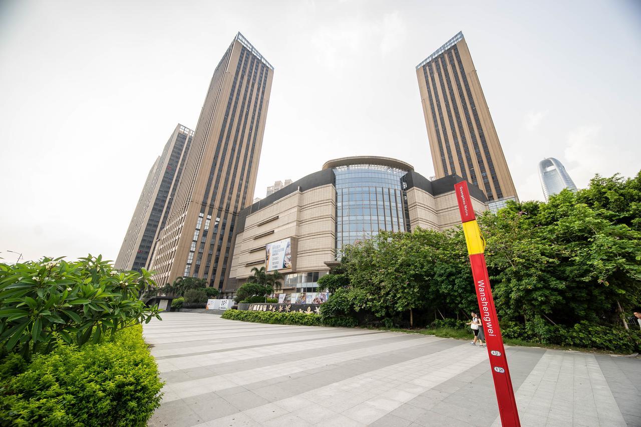 Pazhou Laiste International Aparthotel Canton Fair Complex Branch Exteriör bild