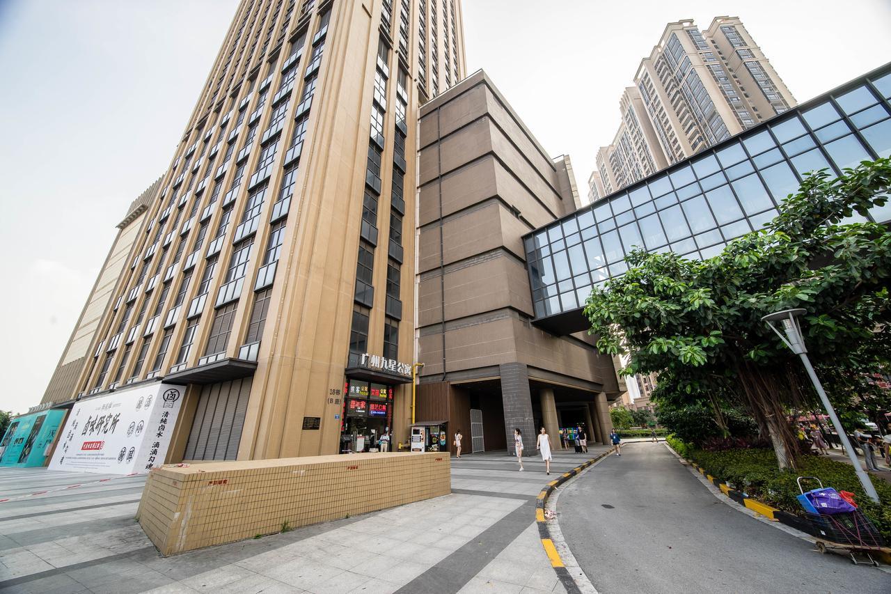 Pazhou Laiste International Aparthotel Canton Fair Complex Branch Exteriör bild